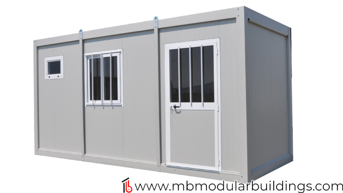 Modular Containers Buildings PUR Flat pack portable Offices and Cabins